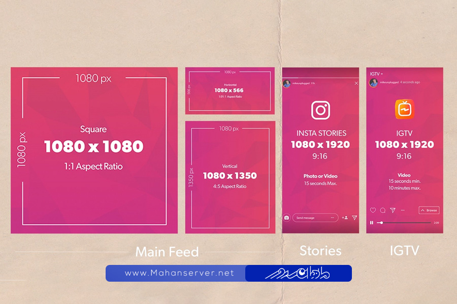 photo and video size for instagram