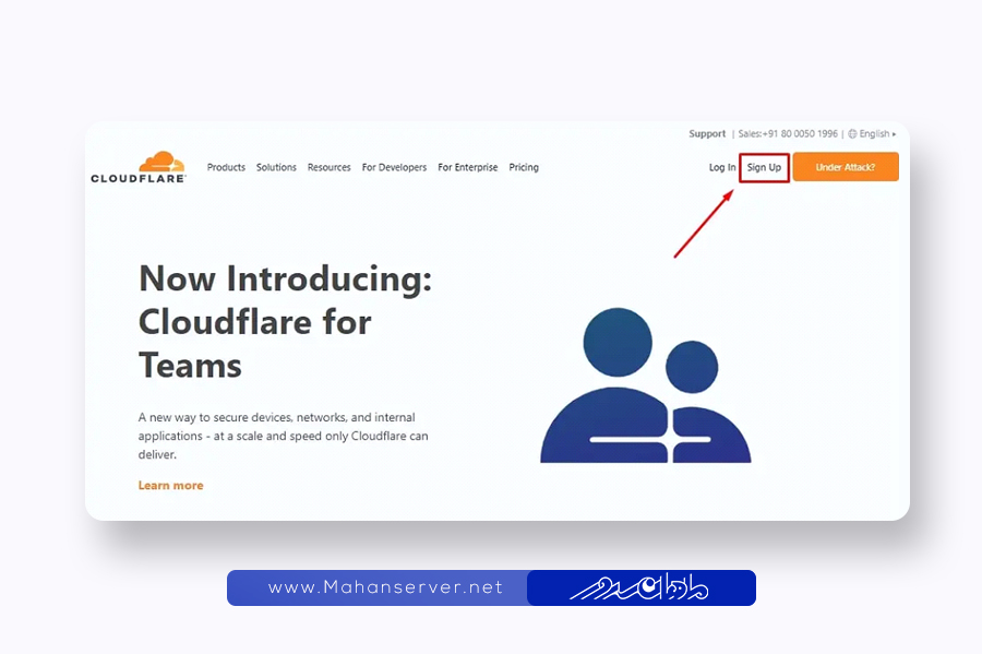 create a cloudflare account