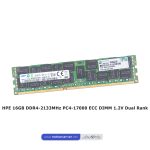 HPE 16GB DDR4-2133MHz PC4-17000 ECC DIMM 1.2V Dual Rank