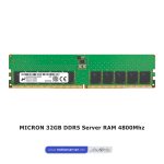 رم سرور مدل MICRON 32GB DDR5 Server RAM 4800Mhz